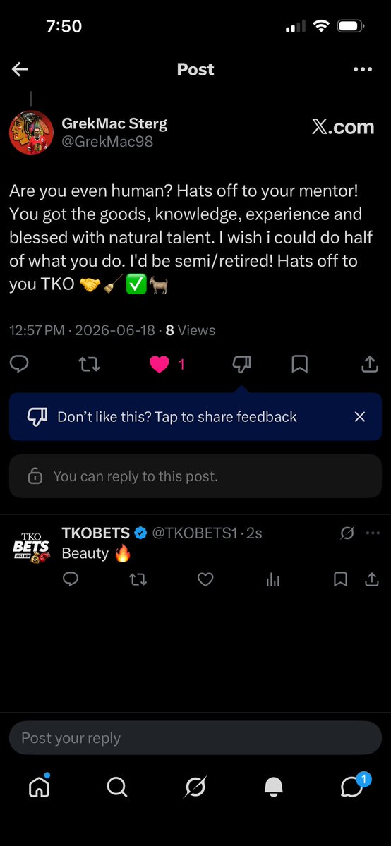 TKOBETS1's tweet photo. ANNIHILATION 
T K O B E T S 🥊 GREATEST ALIVE 
IMAGINE PAYING ME FOR THIS 

2026 UNDEFEATED💲JAN 1 - JUN 18 

THURSDAY SWEEPS 🧹 
⭐️VIP Website(3W-0) WC(3W-0)
🧹 🧹 🧹 🧹 🧹 🧹
⭐️VIP YESTERDAY 5am - 11am 
✅Fritz⭐️BIG BOY 
✅Zverev
✅Shelton 
AFTER 11am 
✅CAN half 
✅CAN 
✅David 
✅Switzerland 
❌BOS 

⭐️VIP WEBSITE(May/Jun 22 Cards 🥊)
✅3W-0 Perfect 🧹
✅8W-1  Money 
✅4W-0 Perfect🧹
✅5W-1  Money 
✅7W-0  Perfect 🧹
✅3W-0  Perfect 🧹
✅9W-1   Annihilation 
✅8W-2  Money 
✅7W-1   Money 
✅7W-0  Perfect🧹Annihilation 
✅6W-2   Money 
✅6W-2   Money 
✅6W-2   Money
✅10W-2 Annihilation 
✅12W-2  Annihilation 
✅7W-1    Money 
✅7W-0   Perfect 🧹Annihilation
✅5W-3    Money 
✅10W-0 Perfect 🧹Annihilation 
✅5W-1     Money 
✅5W-1     Money 
✅17W-3  Annihilation 
$50🇨🇦 BEST INVESTMENT IN LIFE

BEST IN THE 🌎
T K O B E T S 🥊
