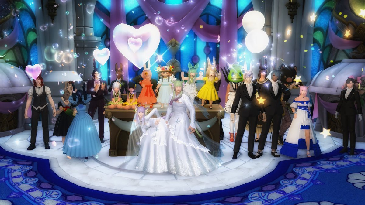 FF14LuluaLua's tweet photo. この前フレさんのエタバンにお呼ばれした時のSS✨️
とってもおめでたい🎉💕
もちろん爆発しました(*ˊᗜˋ)

© SQUARE ENIX https://t.co/DTKOEl3cG9