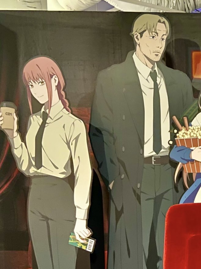 mkmcsm's tweet photo. she looks so smol when standing next to kishibe https://t.co/2qtoMens0L