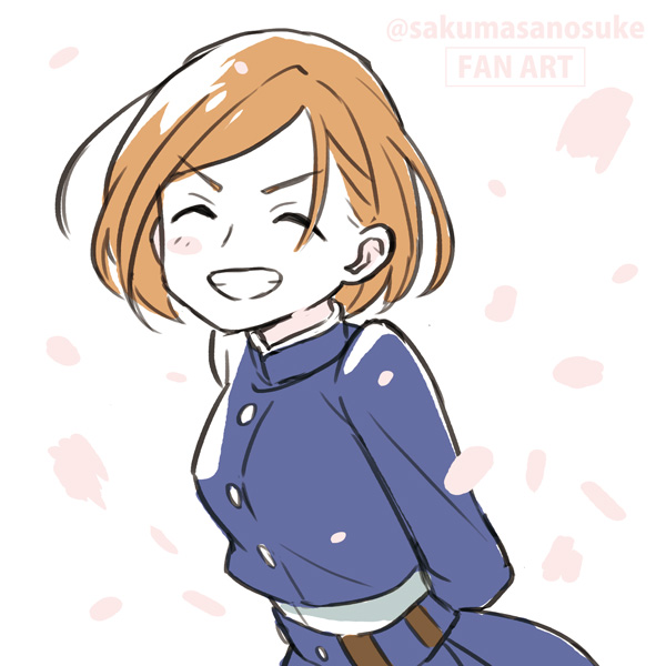 釘崎野薔薇 「【ファンアート/FAN ART】 野薔薇ちゃん好きです」|佐久間さのすけ／Sanosuke Sakumaのイラスト