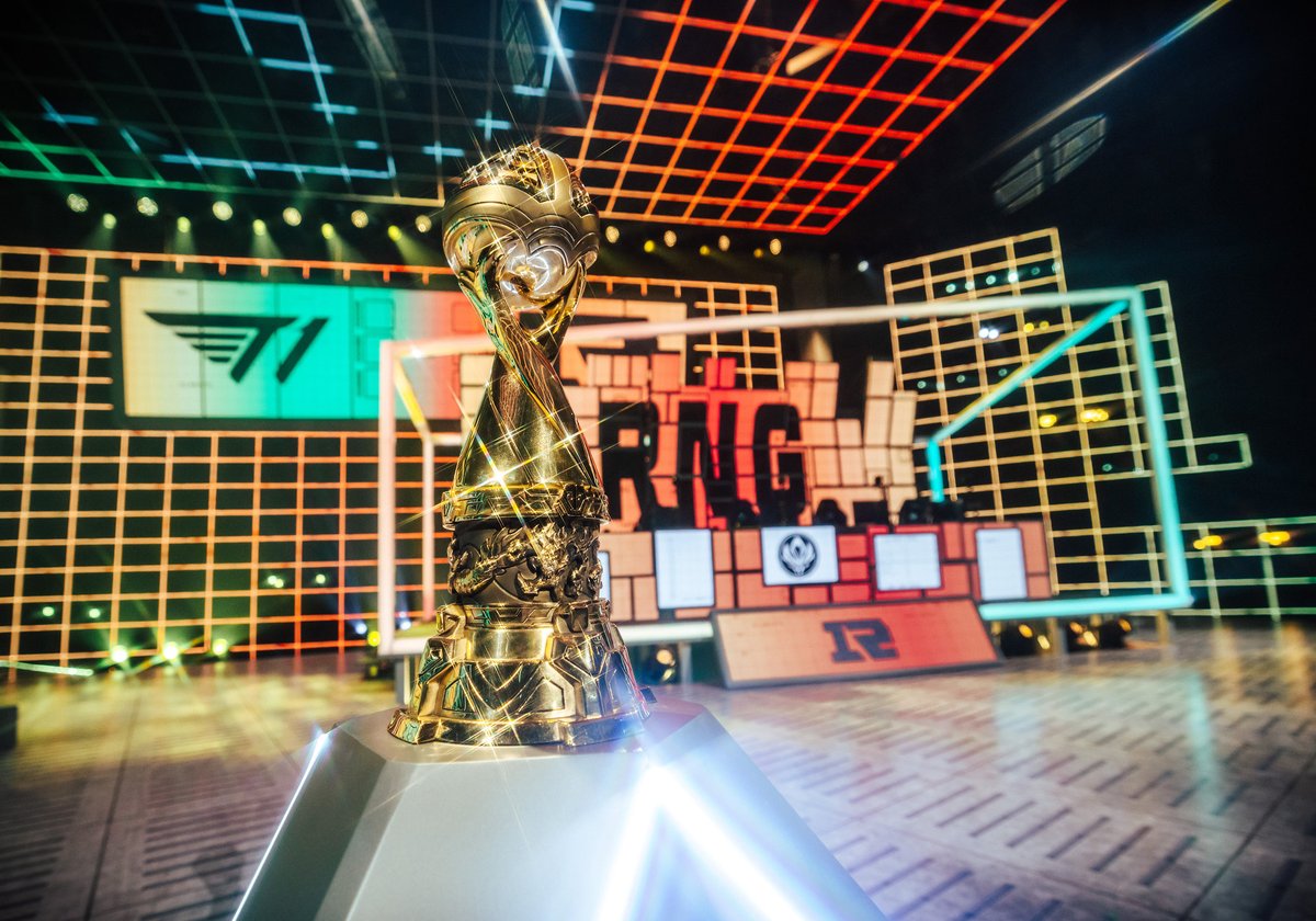 CBLOL's tweet photo. O MSI volta à Coreia do Sul após quatro anos ✨

Em 2022, a @RNG ergueu a taça, batendo a @T1LoL na Final por 3x2

Quem será campeão do #MSI2026?

📅 Início: 28 de junho
🎯 Grande Final: 12 de julho https://t.co/DRNnGVLAaM