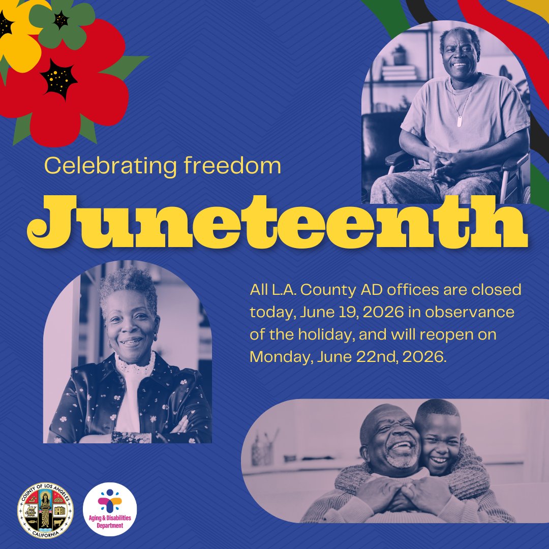 LA County Aging & Disabilities Department tweet media