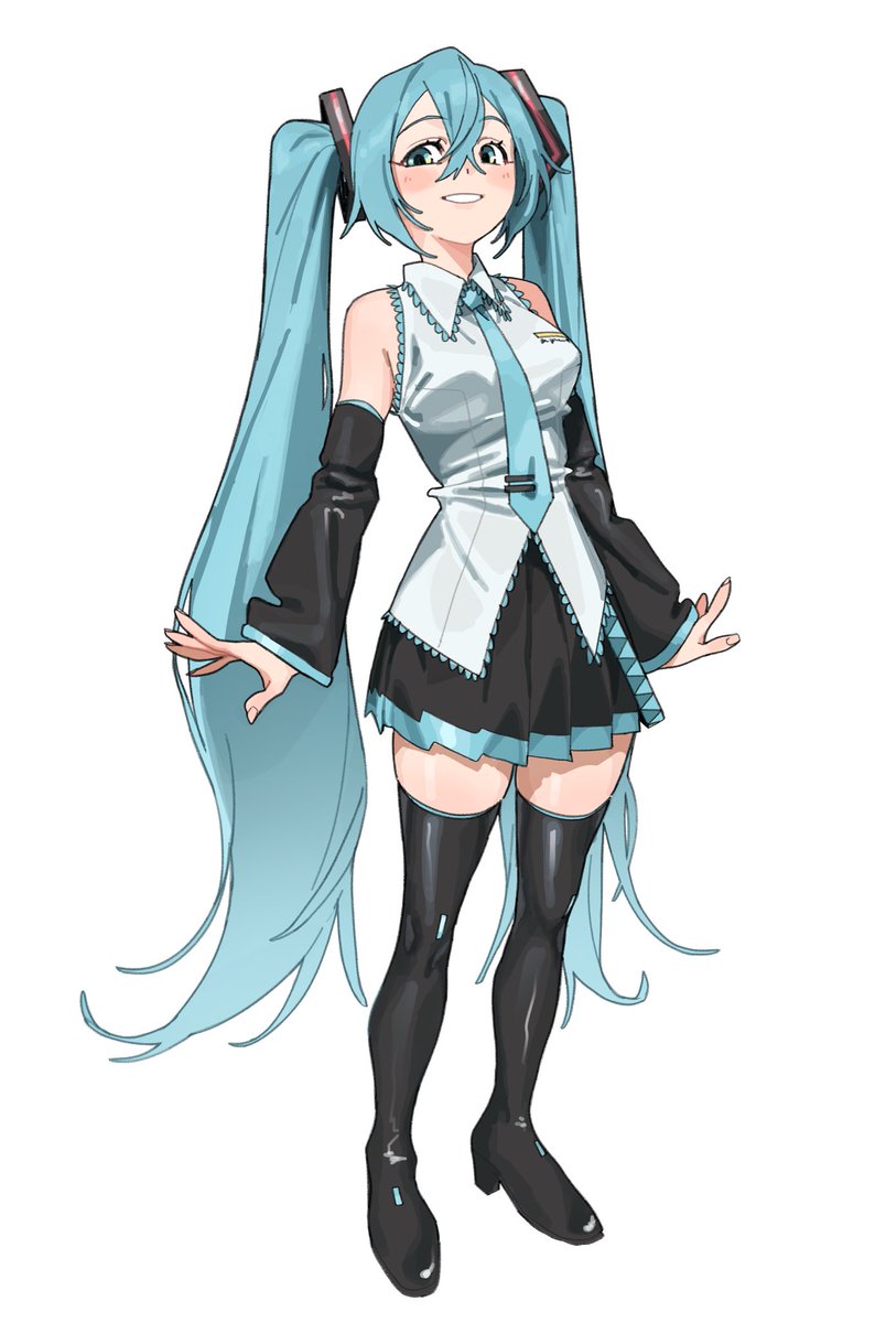 lewillust's tweet photo. miku https://t.co/NRHlMak1qZ