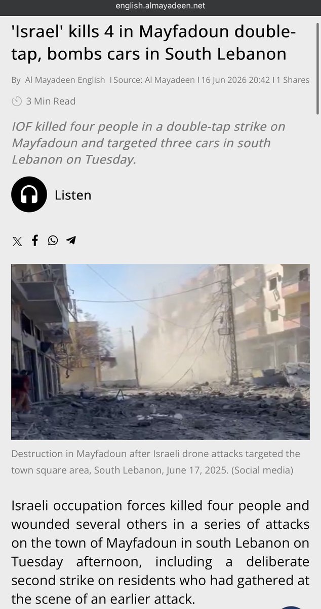dogteal1's tweet photo. @mishtal Israel attacked Lebanon before the IOF soldiers were killed. https://t.co/zvxK3tJVu8