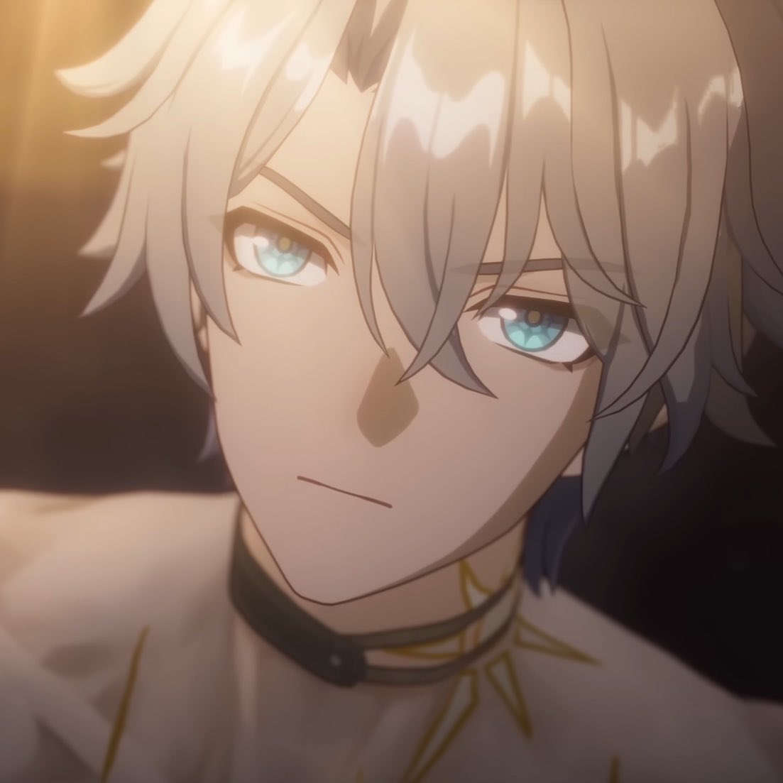 phaiflames's tweet photo. one of my favorite things about phainon is his choker and sun tattoo it's so 🤤 https://t.co/ak64vZl52h