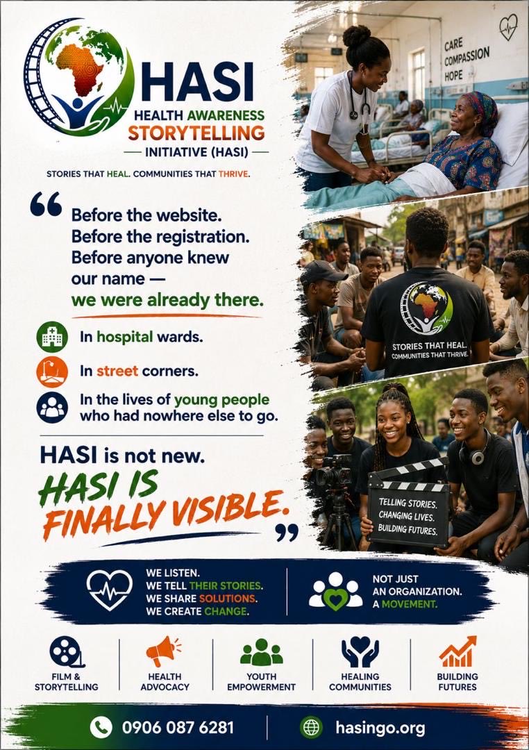hasi53237's tweet photo. HASI is finally VISIBLE 🌍
A Doctor Can Save One Life at a Time. A Story Can Save Millions.

#storiesthathealscommunitiesthatthrives #HASI #healthawareness https://t.co/8FGKYHSWFZ