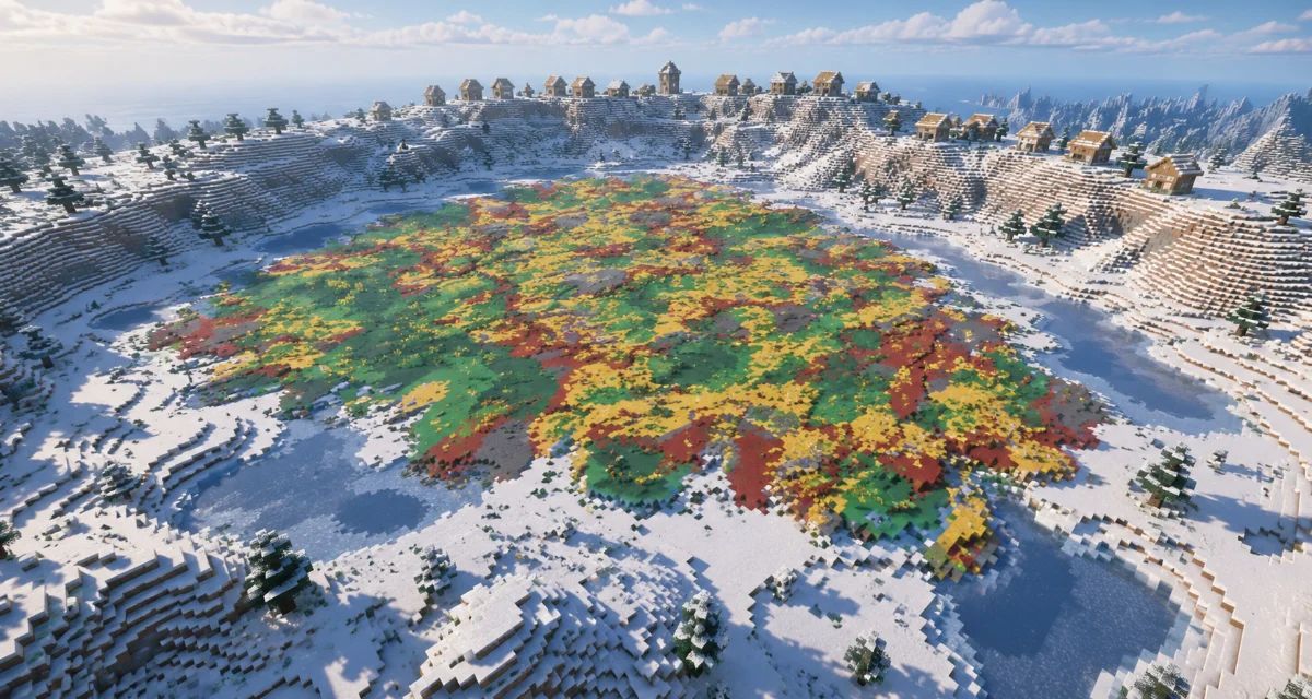 FrMinecraft's tweet photo. Les 12 meilleurs seeds pour Minecraft 26.2 (Java &amp; Bedrock) 

👉 https://t.co/nq4QWJkgrZ https://t.co/9uxgVHEjID