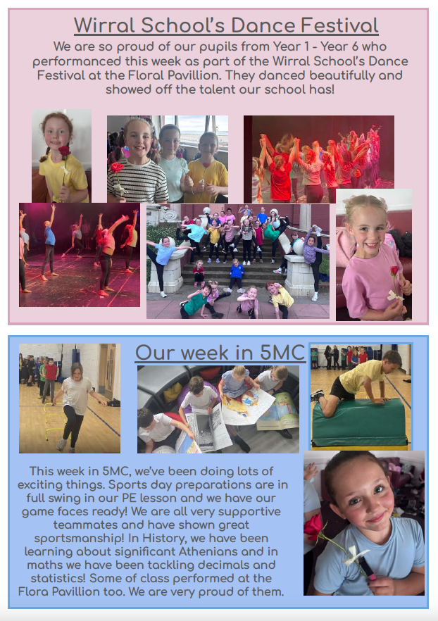 NewBrightonPS's tweet photo. This weeks newsletter is out now 😊Download the full version from the school website https://t.co/8ISbxO6KIv https://t.co/yxIcvVqMO2