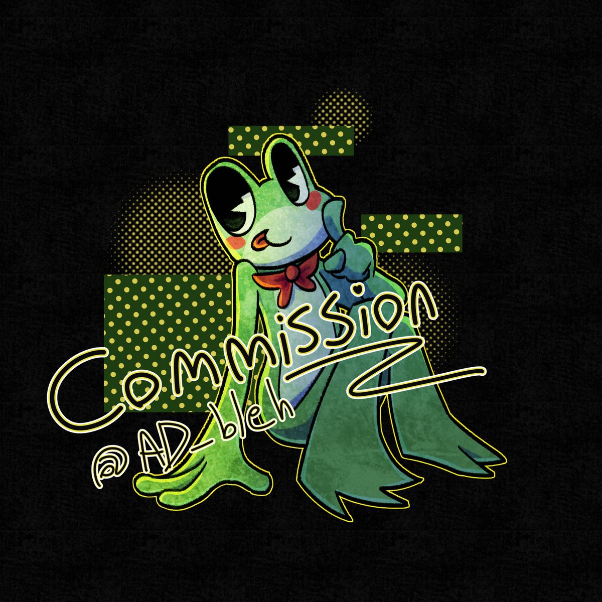 angghostwiii's tweet photo. Bleeh 😋

Comision para @L4lixt4_ 
#tadc #ribbit https://t.co/MMmaW77EPu
