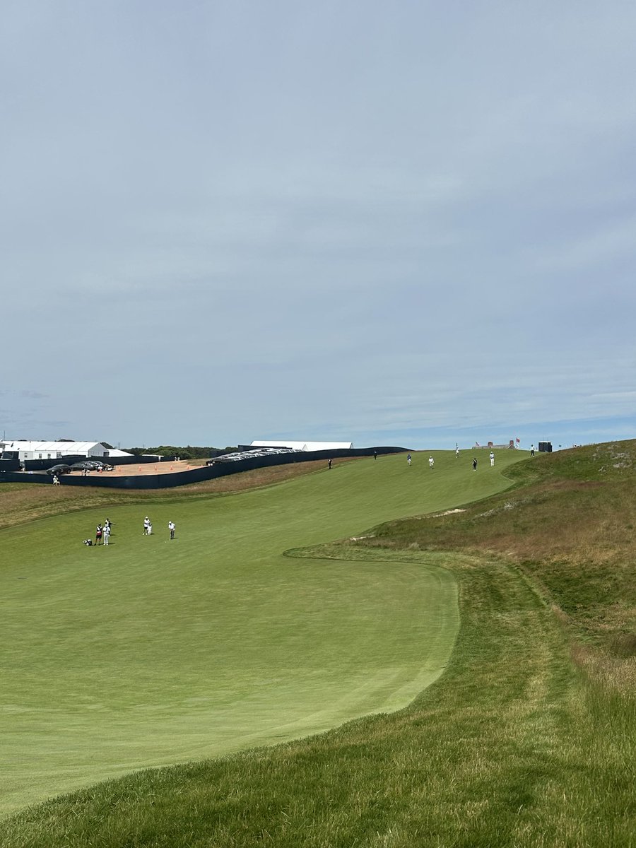 The brilliance of Shinnecock Hills. Matt Fitzpatrick gave himself