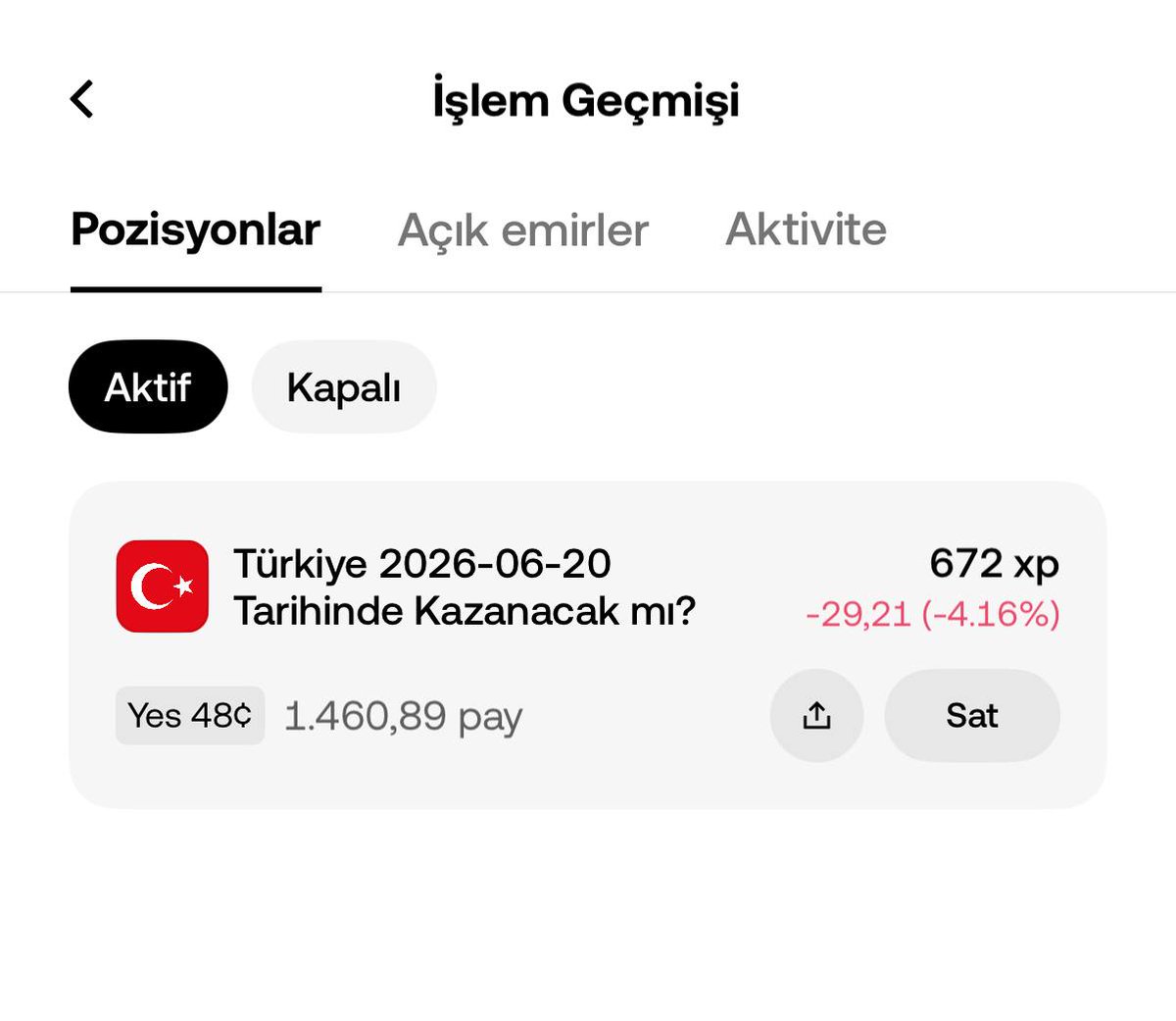 kriptonunmerkez's tweet photo. 🪙 Türkiye-Paraguay Maçı İçin OKX TR'de Ekstra Ödüller!
OKX TR'nin Dünya Kupası etkinliği Atan Alır heyecanı devam ediyor! 🚀

20 Haziran saat 06:00'da oynanacak Türkiye 🇹🇷 - 🇵🇾 Paraguay karşılaşması için etkinlik sayfasına giren tüm kullanıcıları özel ödüller bekliyor.

🎁 Bu maça özel:
✅ Maç öncesi etkinlik sayfasını ziyaret eden herkese 100 XP
✅ Maç sonrasında tüm kullanıcılara 50 XP
✅ Karşılaşmaya özel 312.000 NIGHT Token ödül havuzu
✅ Ayrıca bu etkinlikte sıralamaya giren ilk 500 kişi ödül alacaktır. Kazanma ihtimaliniz daha yükse!

🏆 "Atan Alır" etkinliğinde toplam 3 BTC ödül havuzu ve XP sıralamasında üst sıralara çıkan kullanıcılar için ek ödüller bulunuyor.

🗓 Kampanya Dönemi:
12 Haziran 2026 13:00 – 20 Temmuz 2026 18:59 (TSİ)

🔗 Henüz OKX TR hesabın yoksa:
https://t.co/YRHfayDi3J

⚡️ Maça özel XP ödüllerini ve NIGHT Token ödül havuzunu kaçırmayın. Etkinlik sayfasını ziyaret etmeyi unutmayın!

@OKXTurkiye #OKXTR #AtanAlır #DünyaKupası #Türkiye #MilliTakım #NIGHTToken #Kripto #XPÖdülü #UEFA