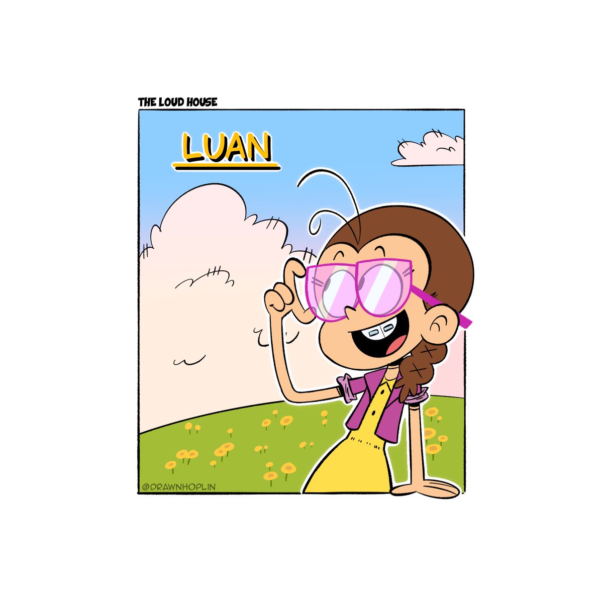 lay_off_da_loud's tweet photo. Working on the colors and shit, but I’m glad with the result, next is Luna

#TheLoudHouse https://t.co/7AqMCrL6ep