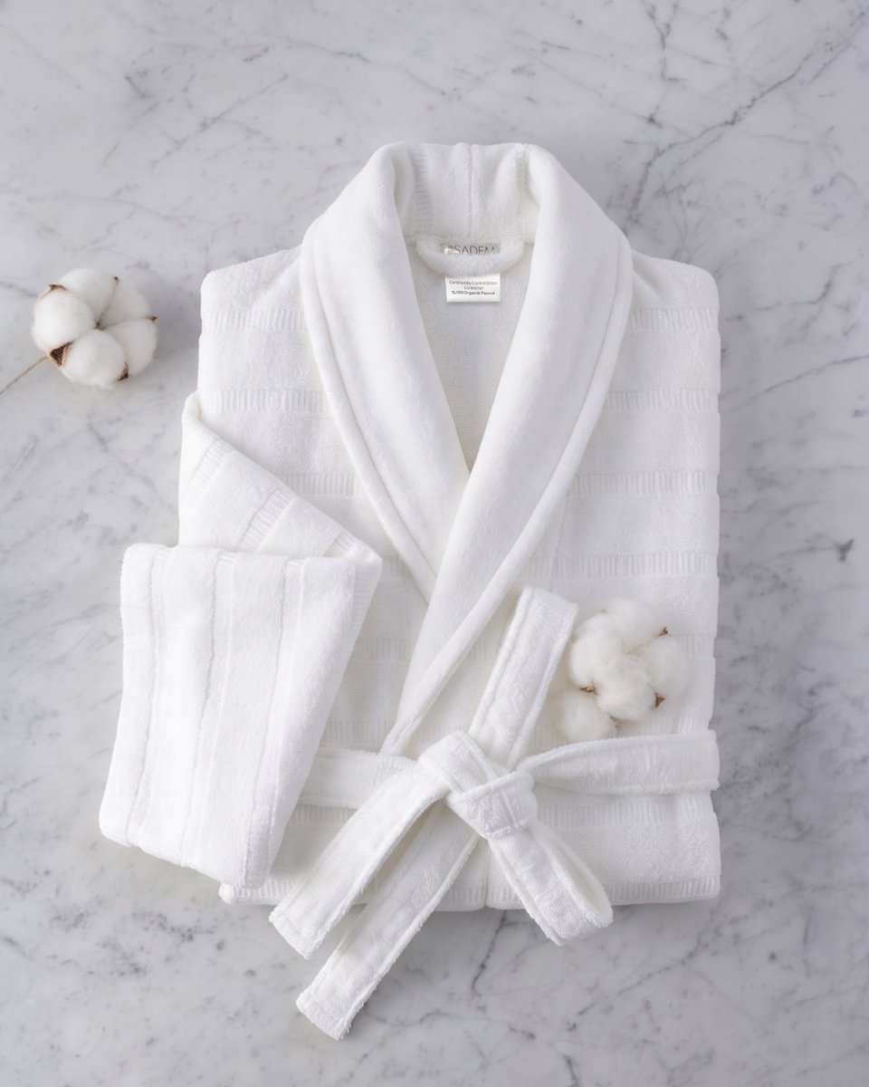 SademHome's tweet photo. Banyo rutininize doğadan bir dokunuş 🌿 
 
Sadem Organik Stripe Şal Yaka Bornoz, pamuğun yumuşacık dokusuyla cildinize hak ettiği nazik konforu sunar.
 
#SademOrganik #Bornoz https://t.co/2f1NWx3526