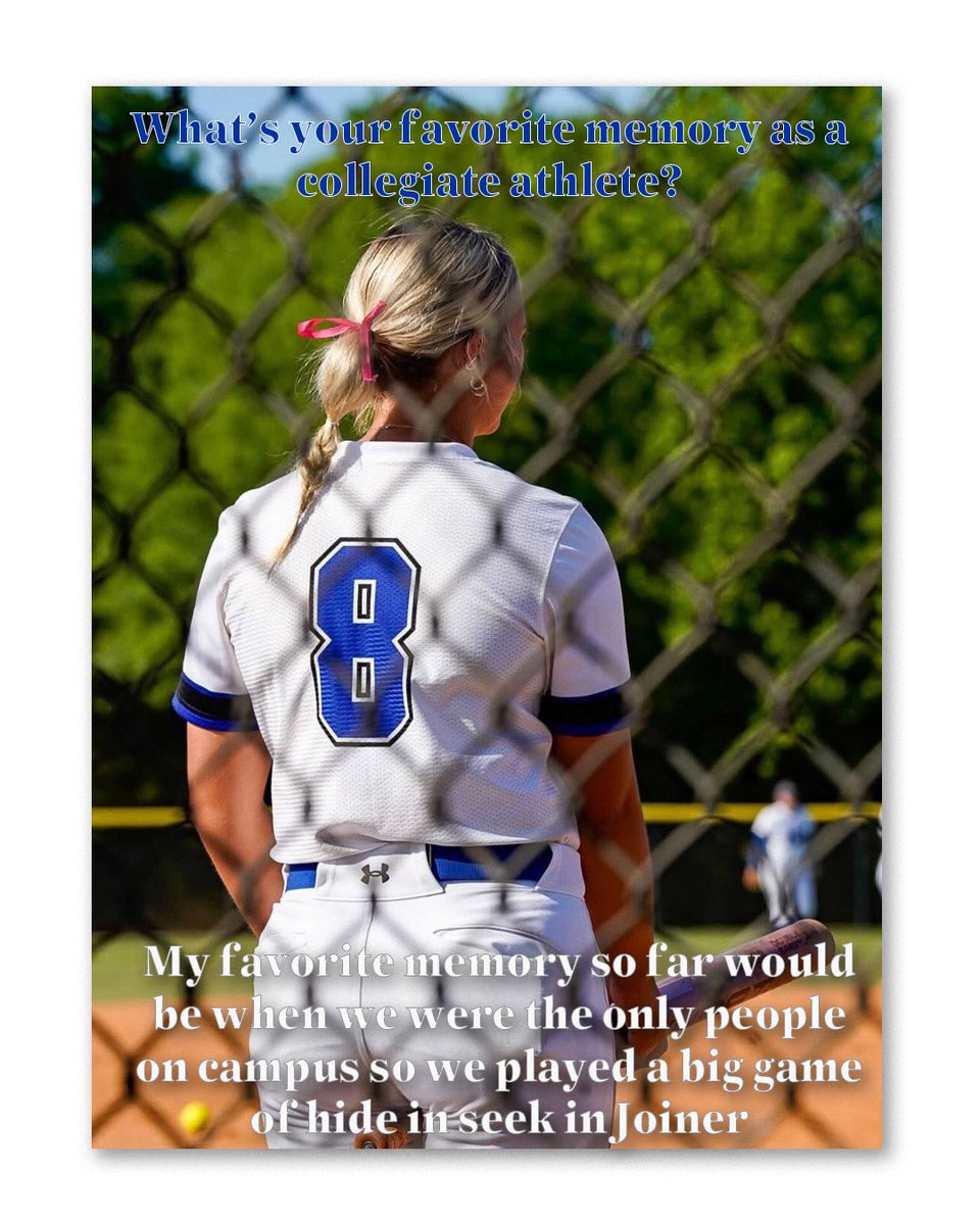 SWUWarriors's tweet photo. 🥎Student Athlete Spotlight : Alexis Grizzle🥎
She’s been playing since she was 6 and loves Mac and Cheese, get to know @SoftballSwu pitcher and infielder Alexis Grizzle
#teamswu #ncaad2 #conferencecarolinas https://t.co/rZo8jiSBEn