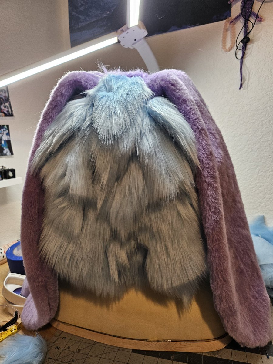 Ma1neMoon's tweet photo. Some wips of my current head commission Ant the rabbit :3c https://t.co/WLoGM9WSki