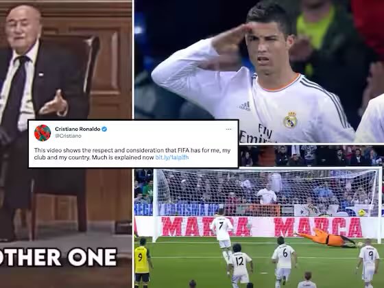 K3N3_X's tweet photo. I really hate the fact that Cristiano Ronaldo left Real Madrid the way he did. 

He was under the covering of that Real Madrid/Florentino Perez influence against UEFA/FIFA. 

Remember what Sepp Blatter said about Cristiano Ronaldo and Ronaldo said it was disrespectful and then went on to score a hattrick in his next game with a commander salute celebration dig at Blatter. Blatter had to later apologized. 

Messi was their beloved but that Real Madrid backing was important for Cristiano Ronaldo, it’s one of the reasons Real Madrid had issues with Uefa even before the Vini Ballon D’or saga. The moment Cristiano Ronaldo left he lost it & that covering was taken off immediately, that’s what won Modric his Ballon D’or. 

There are a lot of silent benefits you get when you put on that Real Madrid shirt, it’s not just about the money, comes with attention, presence, that name REAL MADRID, commands respect and unforced favors & when hate comes in, they know how to protect their players from it. 

Cristiano Ronaldo was never on his own when he played for Real Madrid. Never.