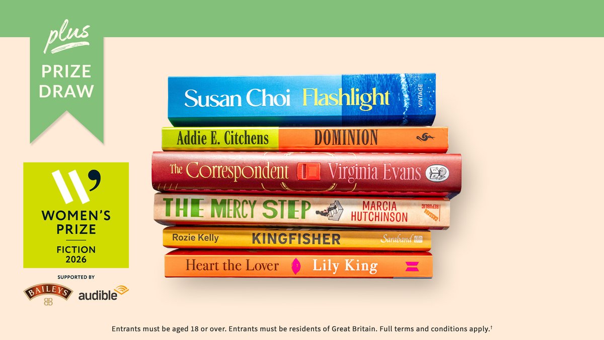 Waterstones's tweet photo. To celebrate this year's @WomensPrize for Fiction, we're giving away the full set of six shortlisted titles! Enter (FOR FREE!) here: https://t.co/gV5OKomAqT https://t.co/bzkQPYZJy7