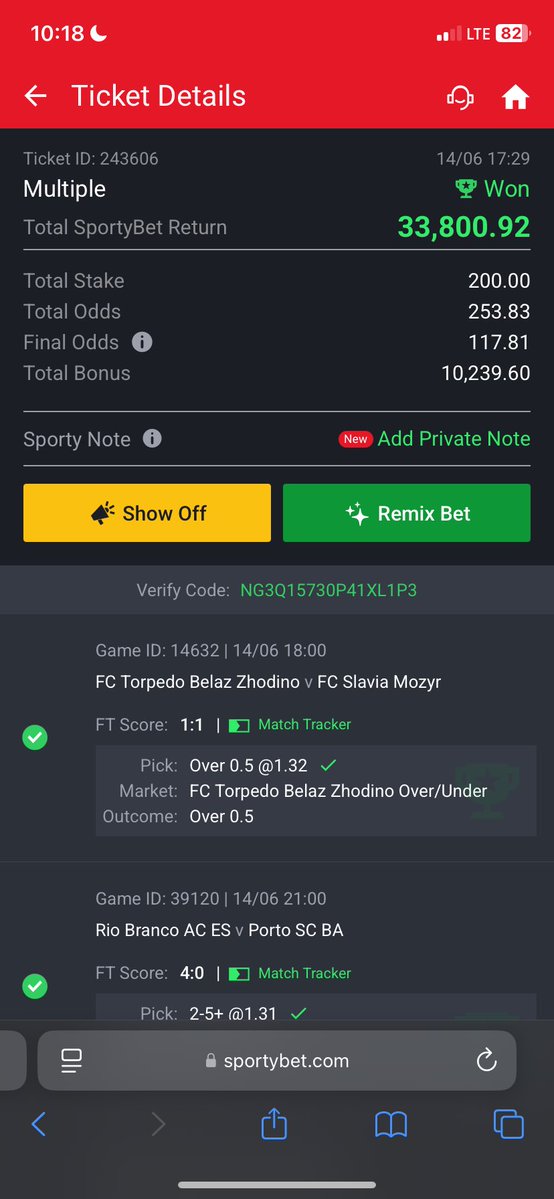 zzy_don3's tweet photo. BOOM 253 odds edit few days on @39billion game. 
Had cut 1 yesterday 

Here is today’s edit - RG3LQD 

E go boom 💥✅ https://t.co/jobqM4DEhW