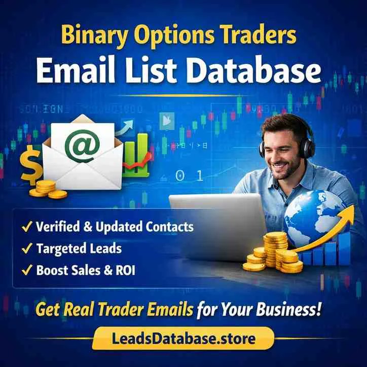 EmmaDavid200314's tweet photo. Reach active trading audiences with a targeted Binary Options Traders Email List Database.

Product URL: https://t.co/Mq36PPOGJk

#BinaryOptions #TraderEmailList #LeadGeneration #EmailMarketing #TradingLeads #Fintech https://t.co/oRSTazTpsQ
