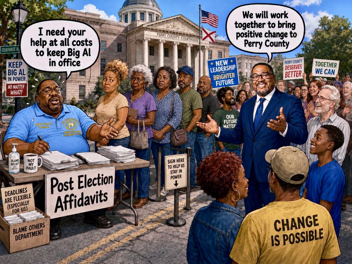 alpoliticsx's tweet photo. The Tale of Two Sides
-Guest Opinion by Robert L. Shepherd
#alpolitics #PerryCounty #Alabama #opinions
link in comments ⬇️ https://t.co/IdvcMEOecj