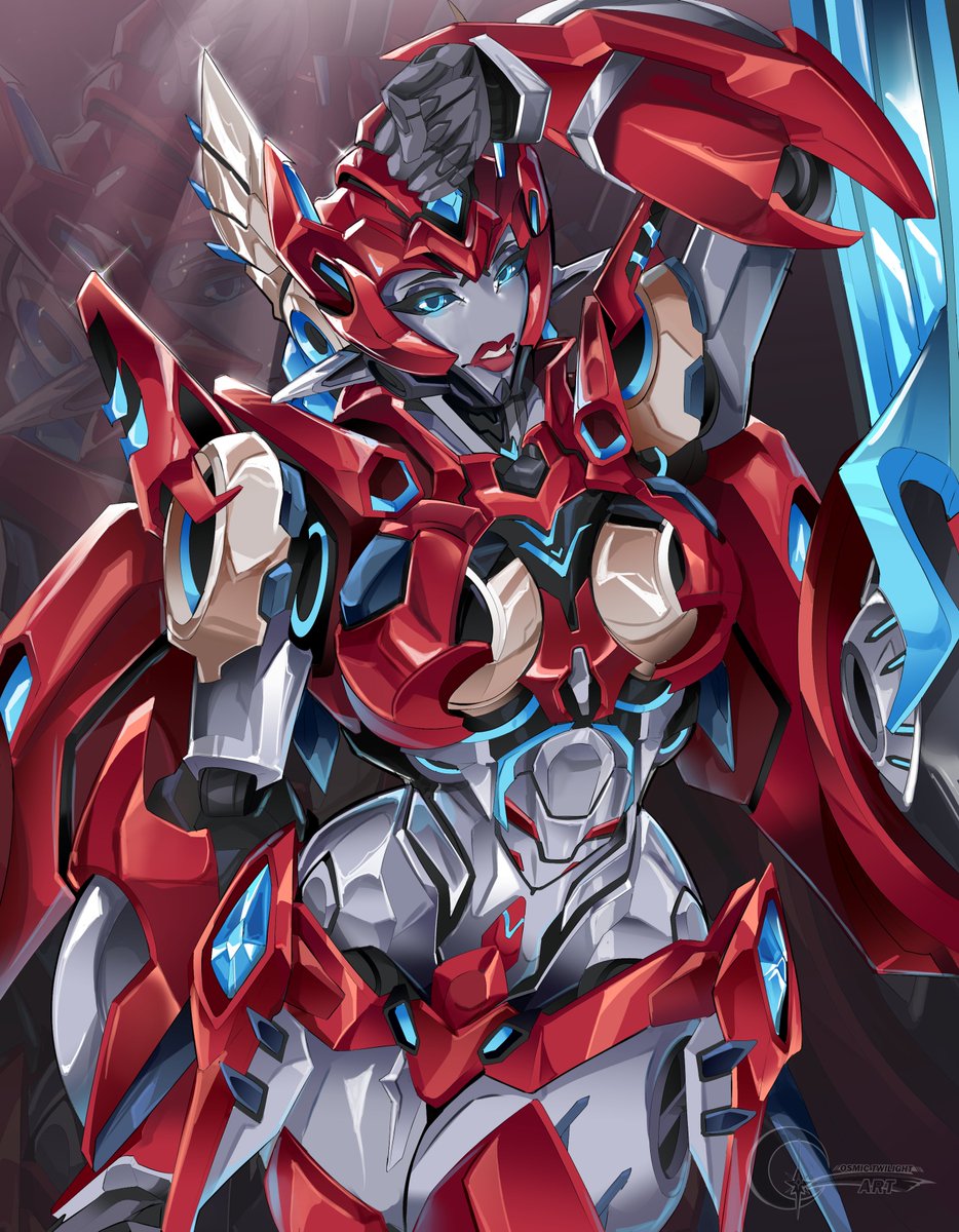 EajLady's tweet photo. A character belonging to @FBA_00 

I designed this lady, named Valkyrie, around 2-3 years ago, was such a pleasure to draw her again after so long! https://t.co/5BsPWozv6i