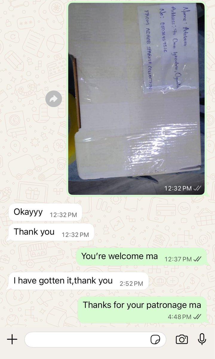 mylittledewunmi's tweet photo. We deliver. Our customers confirm it. 💯
#reviews #happyclient #business https://t.co/u94bYVUvmE