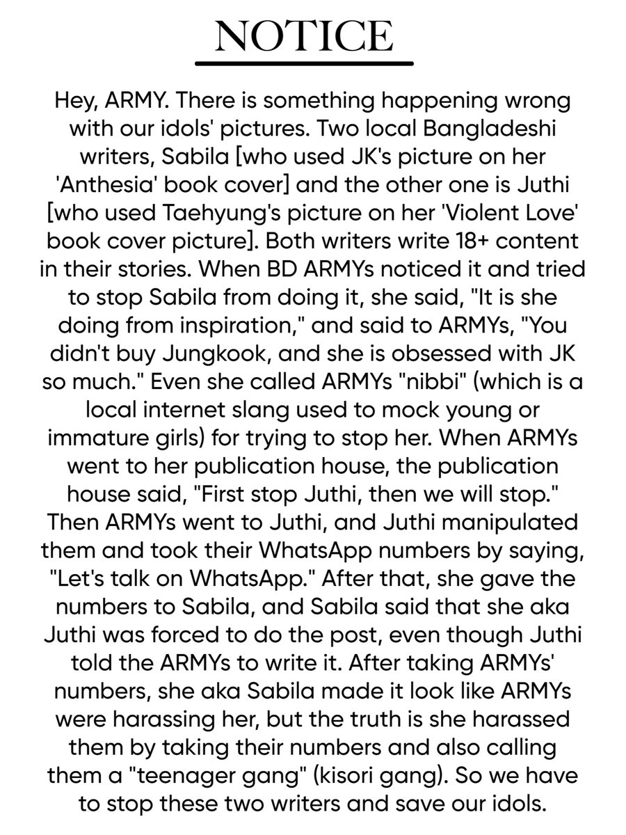 Kim_Miryin's tweet photo. What the hell is happening with our idols' pics? We must stop these local authors from misusing JK &amp; Tae's images for 18+ commercial books! 🛑‼️ #ProtectBTS https://t.co/x1NkCiSuVH