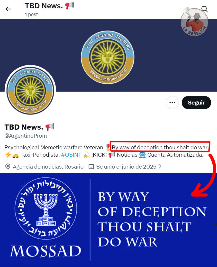 La Rebelión de los goyim tweet media