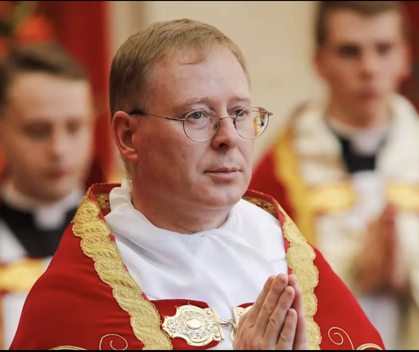 ProtecttheFaith's tweet photo. Please pray for Father Pascal Schreiber SSPX

as he prepares for his consecration to the episcopacy on the 1st July, The Feast of the Most Precious Blood of Jesus Christ @sspx @SSPXEN