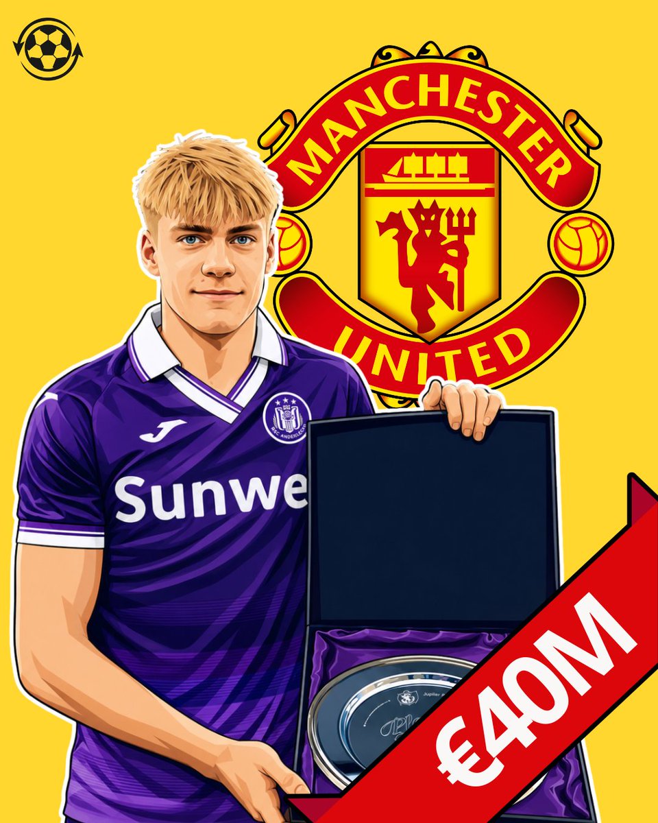 DeadlineDayLive's tweet photo. 🚨 Manchester United have made enquiries for Anderlecht midfielder Nathan De Cat ahead of a potential summer move. The highly-rated defensive midfielder is valued at around €40M. 🇧🇪

United's interest is concrete, but there are concerns over whether they can meet Anderlecht's asking price and offer De Cat regular first-team football. 👀

(Source: @TEAMtalk / VoetbalNieuws)