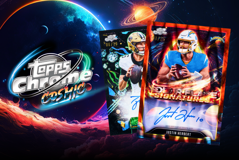 SOLELINKS's tweet photo. Ad: 2025 Topps Cosmic Chrome® Football releases at 9am PT/12pm ET => https://t.co/6EGVstE2Ds https://t.co/vpcw3uSbb6