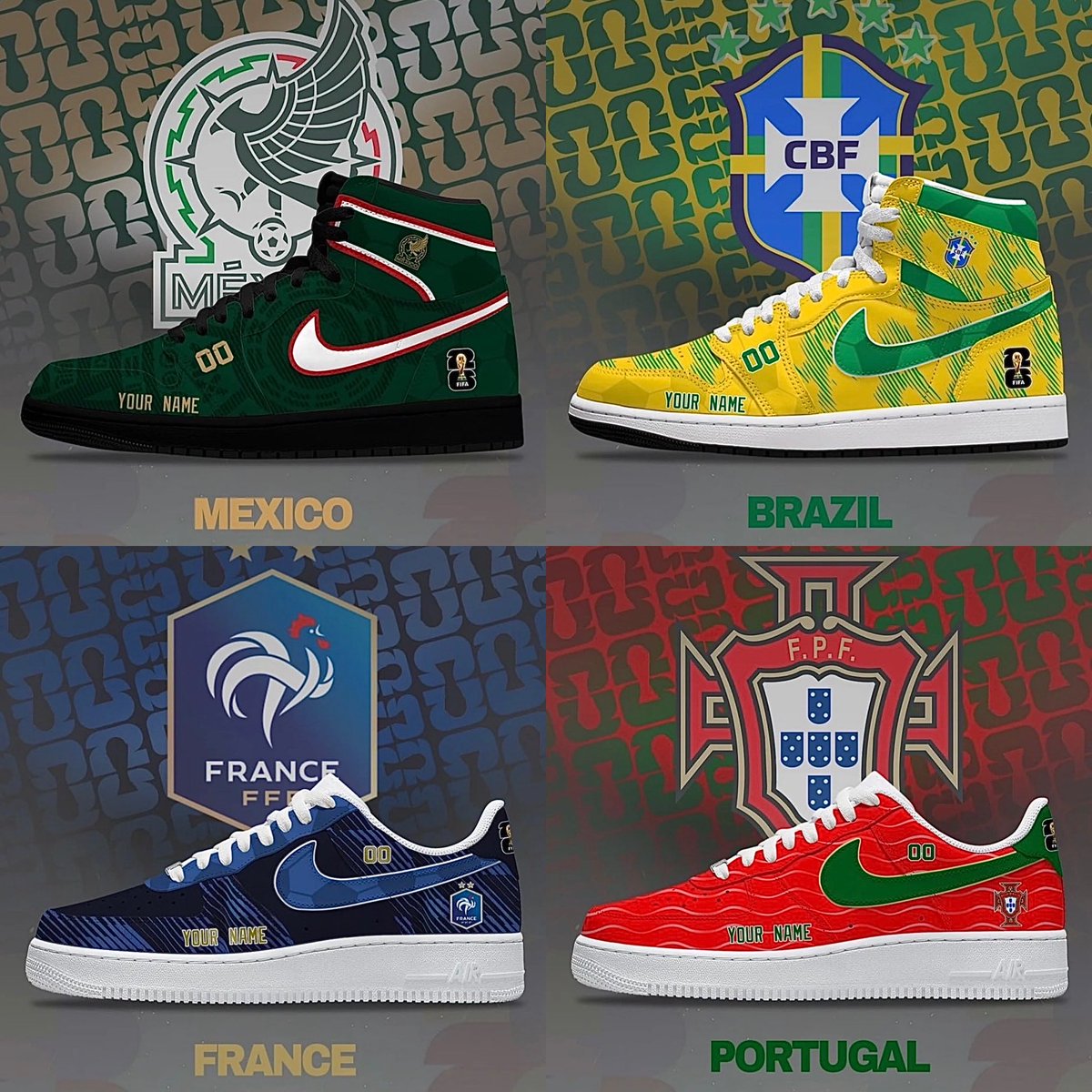MrHoneyTongue's tweet photo. 🕺FASHION FRIDAYS🕺
#FIFA2026 #Mexico #Brasil #MensStyle #sneakerporn #mensfashion #Portugal #Menswear #fashion #StylishMen #MensLifestyle #France #fashionhouse #soccer #menswear #MenWithStyle #men #ModernMan #MenWithClass #stylegoals #stylediary #ootdmen #FashionFriday https://t.co/dear3gOIbK