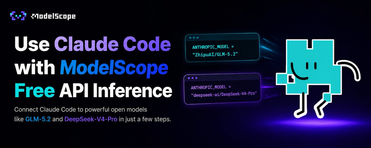 Use Claude Code with ModelScope API Inference | ModelScope ...