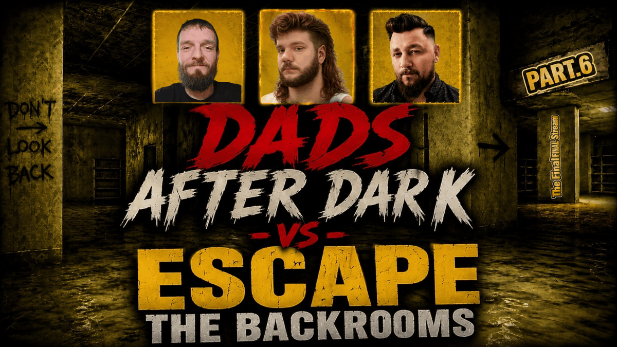 CallofDadDuty's tweet photo. GOING LIVE SOON | Friday 6/19/2026 | 11:15 AM Eastern

The FINAL FINAL STREAM! 😈

No really...
This one has to be the end.

Right? 😅

LIVE today on Facebook & YouTube only.

--SOCIALS--
YouTube: Call of Dad Duty
Facebook: CallofDadDuty

-Ryan
Call of Dad Duty

#EscapeTheBackrooms #HorrorGaming #LiveGaming #Gaming