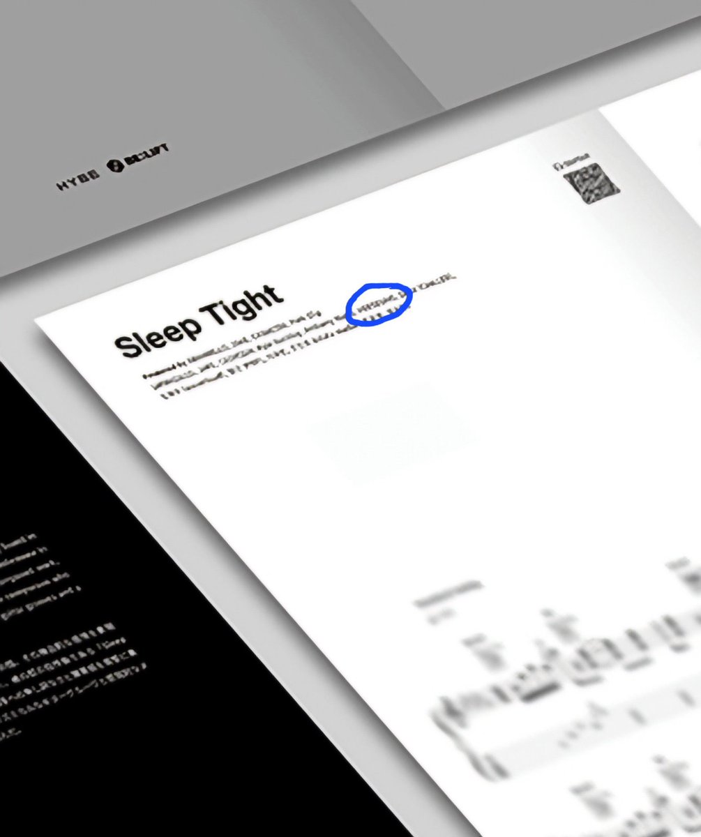heevanly_evan's tweet photo. Just noticed Heeseung's name is LITERALLY RIGHT THERE ON THE OFFICIAL TRACK CREDITS FOR THE GUITAR BOOK PREVIEW for sleep tight on Weverse. 

#SevEN_Forever
#Boycott_BELIFT_Lab_HYBE https://t.co/9FvLCMZ8Wl