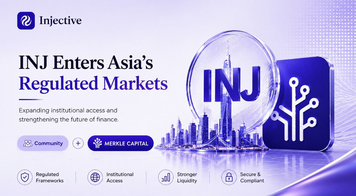 Gokuu9t's tweet photo. Love seeing @injective reach milestones like this

Merkle Capital has officially launched M-INJ, a regulated investment strategy built around $INJ

For the first time, investors across Asia can gain exposure to Injective through a regulated vehicle

big win for the Injective 🧵 https://t.co/zNCZwHgdFh