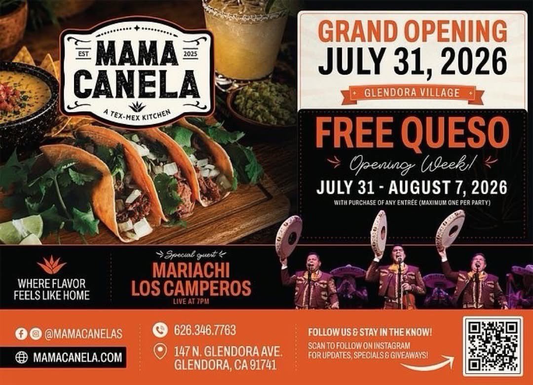 MLCamperos's tweet photo. Acompáñanos el 31 de julio para celebrar la gran apertura de @mamacanelas en Glendora, Ca.

#mariachiloscamperos #llegaronloscamperos https://t.co/g2g8hdOr5y