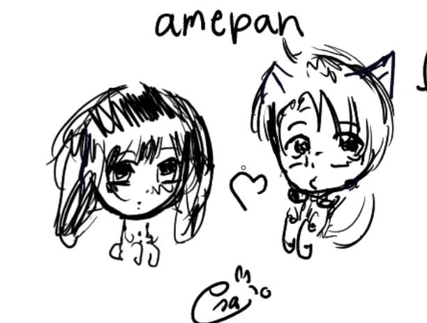 amepan's tweet photo. 🐺🐰 https://t.co/QAEoUhKvSu