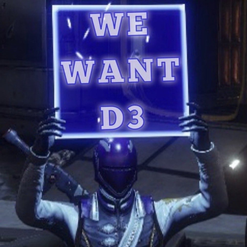 Rbow94's tweet photo. @PlayStation @MdeavorVP @thwippip @dougsvest @L2 @y2que @vp_louie Oh cool ANOTHER non live service game where they spent hundreds of millions to make. #WeWantDestiny3 #D3 https://t.co/loEICcG71B