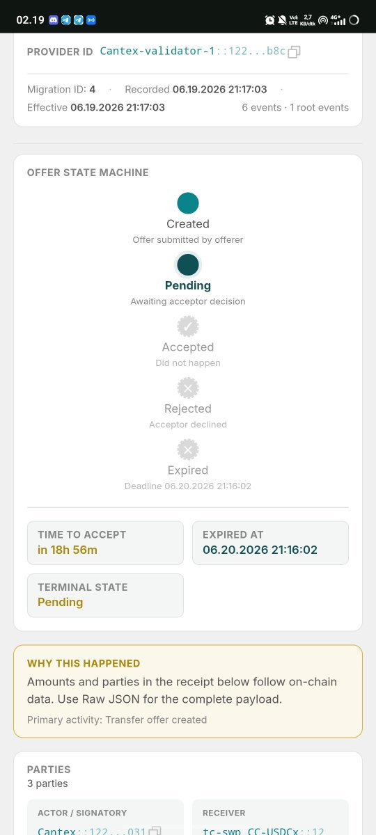 Pingokbae's tweet photo. This morning myCC via https://t.co/cIdazra0BX using the cantex wallet, I tried swapping 4000 cc and says accidentally clicked on the rejected coin $Handl Because I thought the CC would come back, I intended to just swap USDCX after it was rejected. &amp; cc is not back
@tradecraftfi https://t.co/MmWBZgojXy