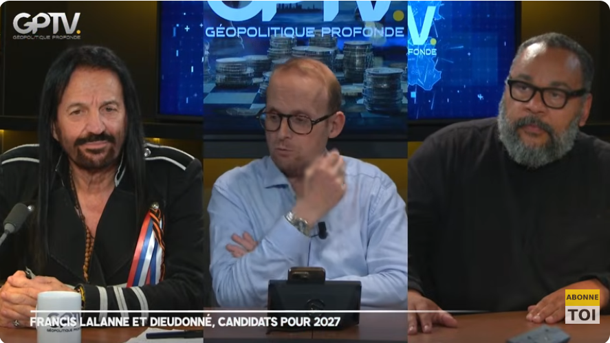cardinales1's tweet photo. GPTV, Mike BOROWSKI - rappel du 17.06.2026 - EXCLUSIF  =  LALANNE et DIEUDONNÉ dévoilent le SECRET qui fait trembler le POUVOIR ! 
https://t.co/Y9Jawkv3gJ https://t.co/49qcz9JHJ8