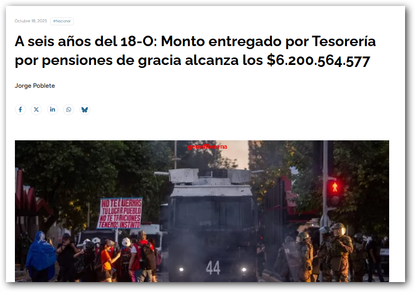gene_llerena's tweet photo. ¿pq S.E. @PresidenteKast @joseantoniokast aún no revoca las pensiones de gracia dispensada por @GabrielBoric a los delincuentes del fallido golpe del Estado del 18-O?, ¿q espera? 🤔🤔🤔 https://t.co/ncyNrEOhiP