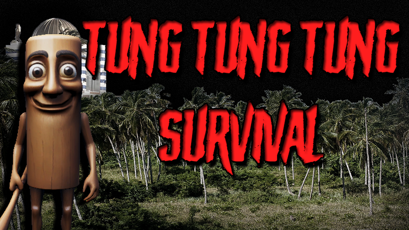 ChudCircle's tweet photo. We are happy to announce Tung Tung Tung Survival will be releasing July 2nd on steam!! https://t.co/BfyQLZ4f0y