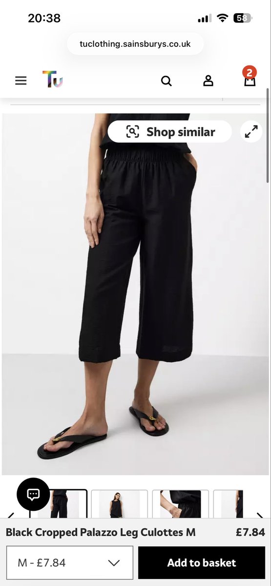 Zoe18's tweet photo. @tu_clothing hi would you be able to check store stock I’m looking at these trousers code Mtuc147485330 and Hempstead valley store if possible thanks @sainsburys https://t.co/54TRurjjoz