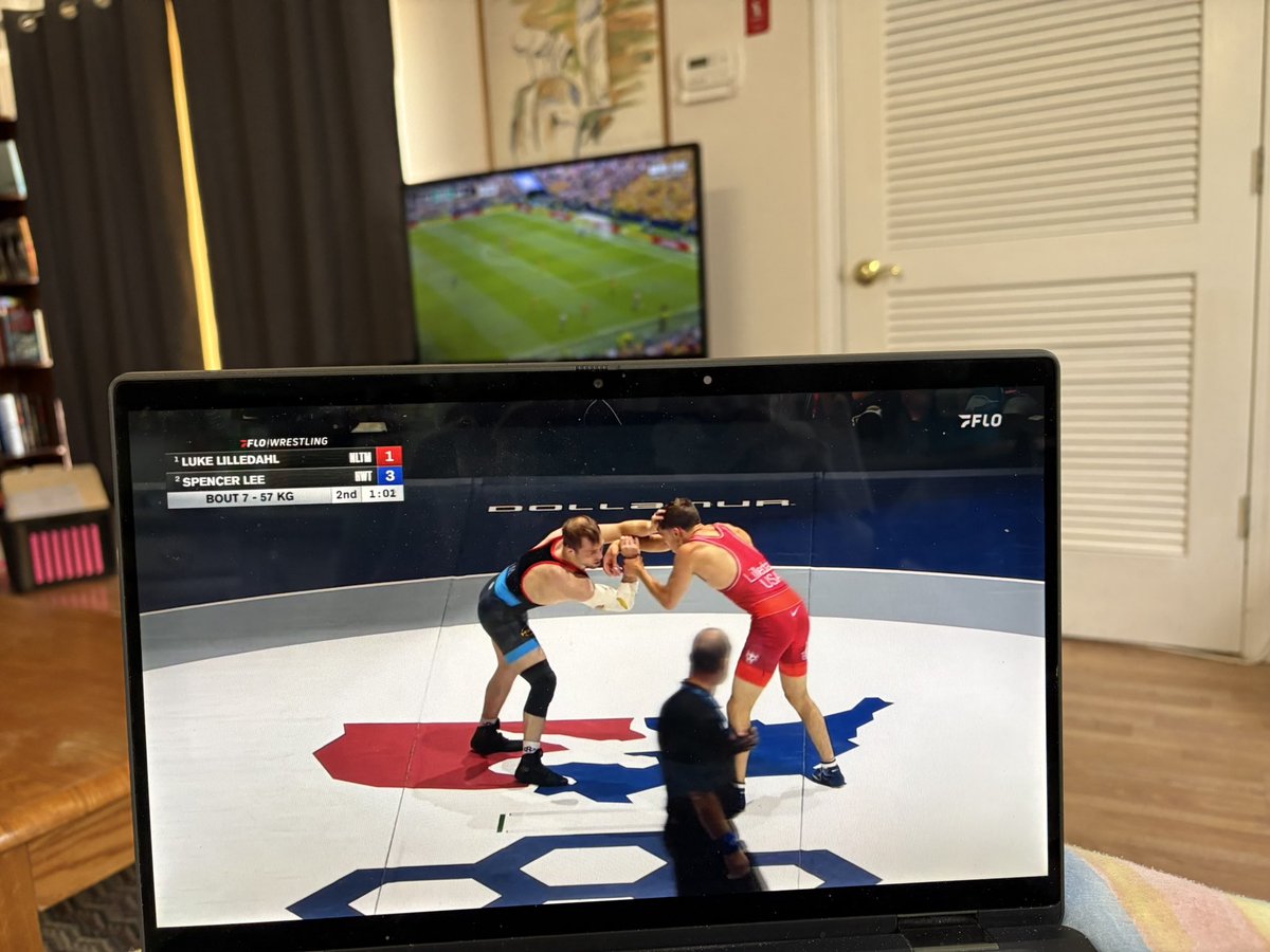 JayBilly2's tweet photo. First day of Summer Break #FinalX #USAWrestling @USAWrestling @USMNT #WorldCup https://t.co/AR6pFU0Z31