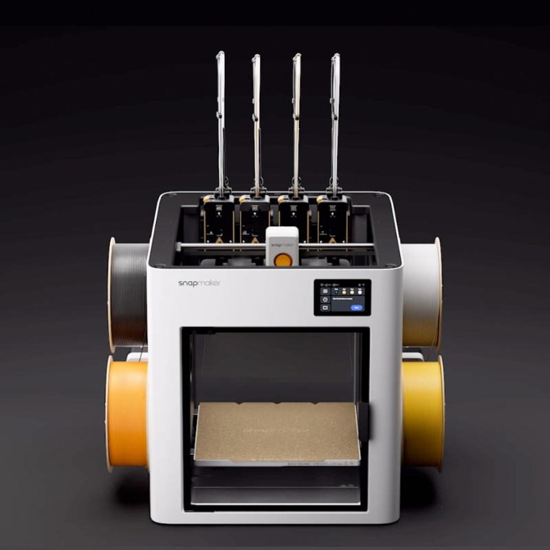 MatterHackers's tweet photo. Save $50 on the Snapmaker U1 through July 9th. 4-head simultaneous color printing, 5x faster speeds, 270mm build volume, RFID filament recognition, and Klipper firmware. Grab it before the deal is gone.

Shop Now → https://t.co/uGL1Q4AmtM
#MatterHackers