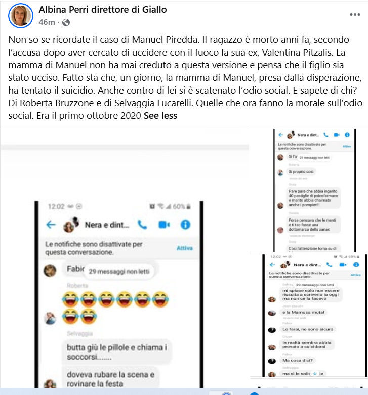 Tommaso03633047's tweet photo. #Garlasco sono delle sciacalle https://t.co/JJN41sCQwT