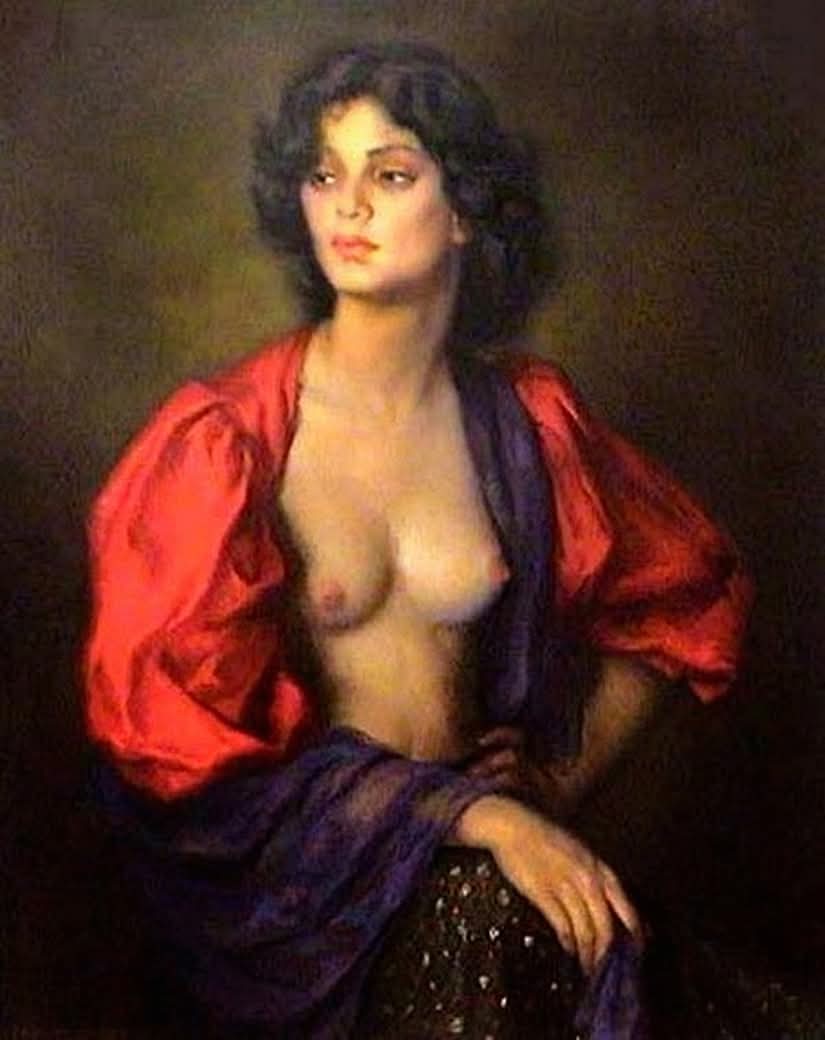 olgatuleninova's tweet photo. La obra titulada "Raza" es una pintura al óleo sobre lienzo o tabla según la versión realizada por el destacado artista español Francisco Ribera Gómez, nacido en Madrid y fallecido en la ciudad de Barcelona, (1907–1996).
Pertenece a una colección particular. https://t.co/7gYt0L7JtJ