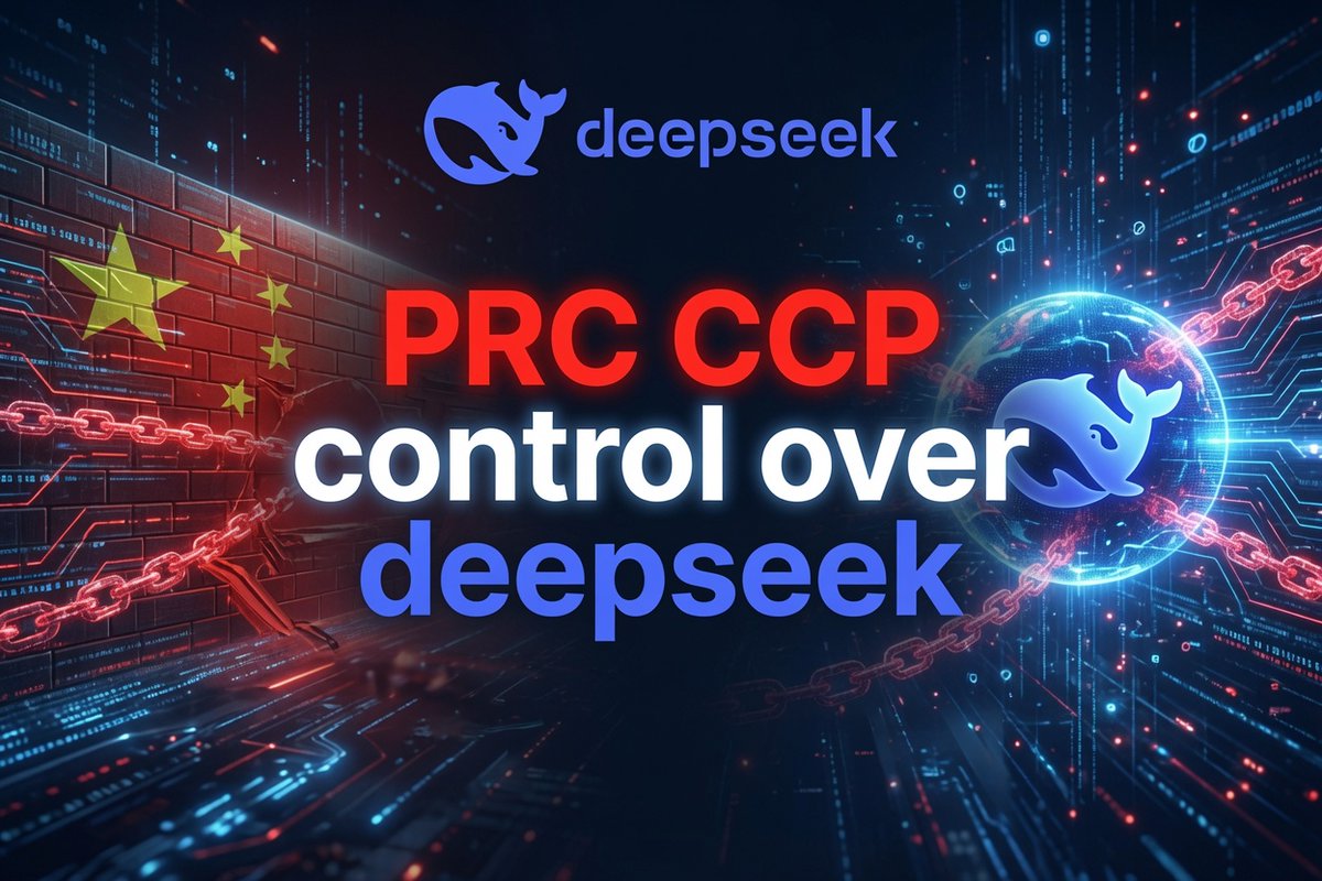 bobgourley's tweet photo. DeepSeek closes $7.4B round with the Xi Jinping and the CCP holding the only governance vote (but sure, go ahead and use it in your company, what could go wrong?) https://t.co/nBtnVwtHV5 https://t.co/Abf2EC6Zs8