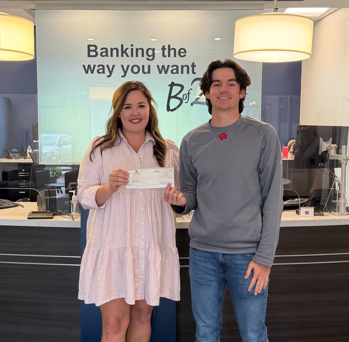 LABankers's tweet photo. A big congratulations to Benjamin Wroten of @BankOfZachary for receiving an #LBEC Freshman Scholarship! These awards reflect our continued commitment to education, leadership & #FutureBankers. Best wishes on your college journey: https://t.co/GqYOq0XHY3
#BankingEducation https://t.co/TWl7Oi8RU8